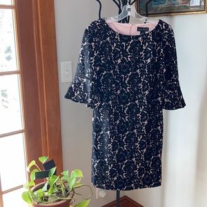Jessica Howard black lace dress.
